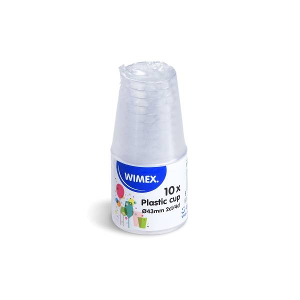 Schnapsglas (PS) 43mm 2cl,4cl – 10 Stück