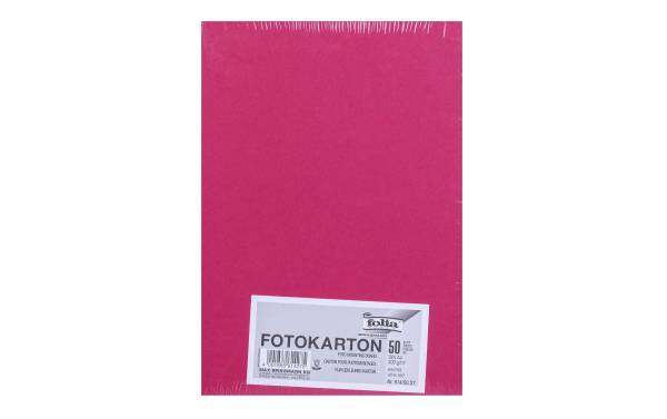 folia Fotokarton, DIN A4, 300 g/qm, weinrot
