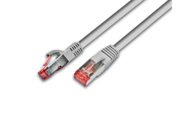 Wirewin Patchkabel Cat 6A, S/FTP, 2 m, Grau