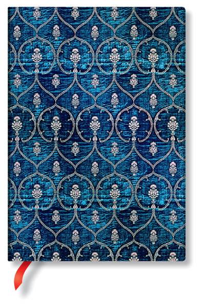 PAPERBLANKS Notizbuch Midi PB6384-1 Samtblau, liniert