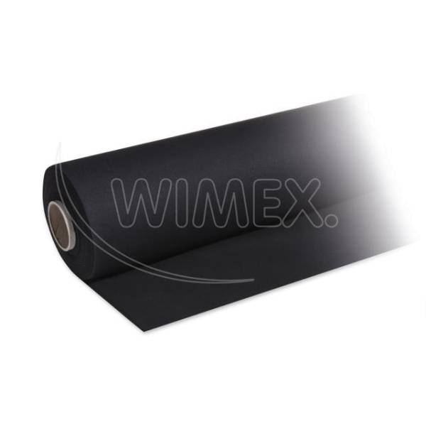 AIRLAID Tischdecke PREMIUM gerollt schwarz 1,2 x 25 m – 1 Stück