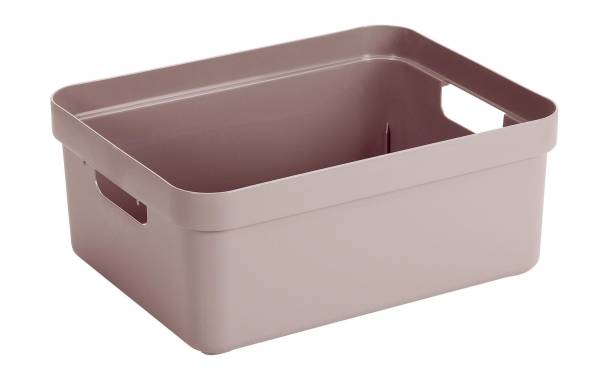 Sigma Home Aufbewahrungsbox 24 l Rosa