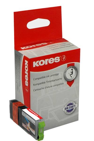 KORES Tintenpatrone XL schwarz CLI-551XLBKK zu Canon PIXMA MG5450 11ml