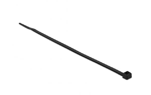 Delock Kabelbinder Schwarz 200 mm x 4.8 mm, 100 Stück