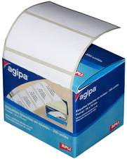 agipa Versandetiketten, 75 x 34 mm, weiß, auf Rolle