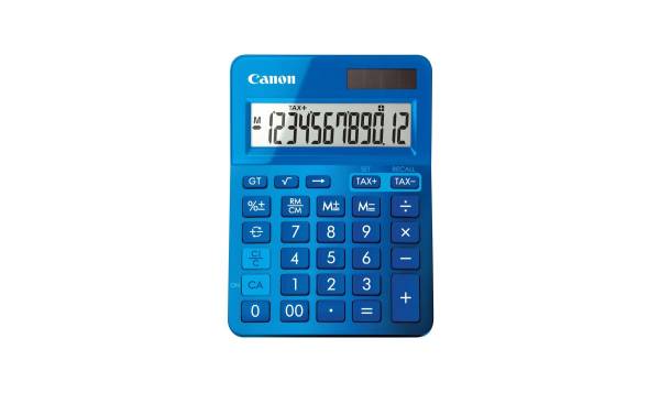 Tischrechner 12-stellig blau CANON LS123KMBL
