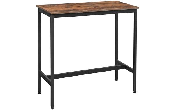 VASAGLE Bartisch aus Holz und Stahl, 40 x 90 cm