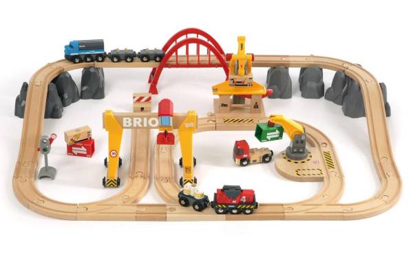 BRIO Eisenbahn Frachten Deluxe Set