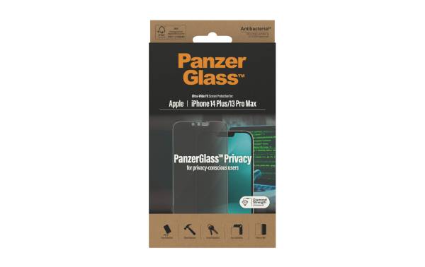 Panzerglass Displayschutz Ultra Wide Fit Privacy iPhone 14 Plus