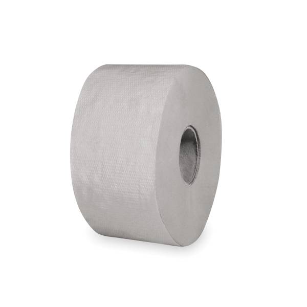 Toilettenpapier 1-lagig geprägt natur JUMBO 19cm 130m – 12 Stück