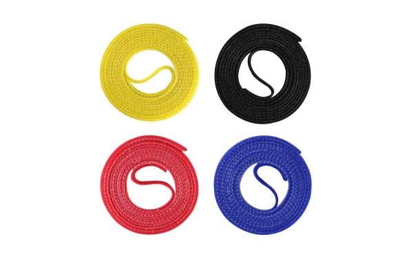 Label-the-cable Klettband-Rolle ROLL STRAPS 16 mm x 1 m RGB, 4 Rollen