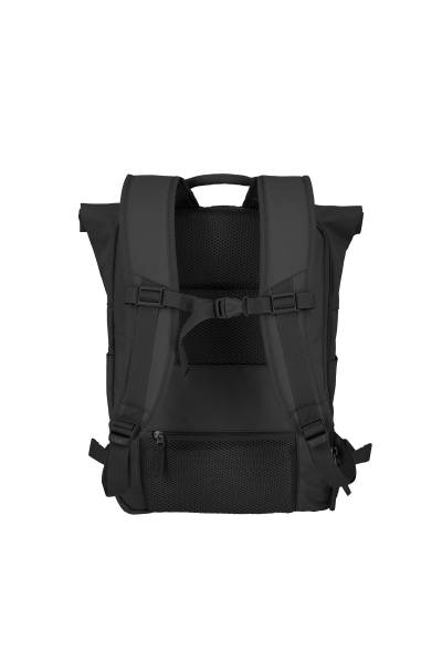 Travelite BASICS Rollup Rucksack, Schwarz