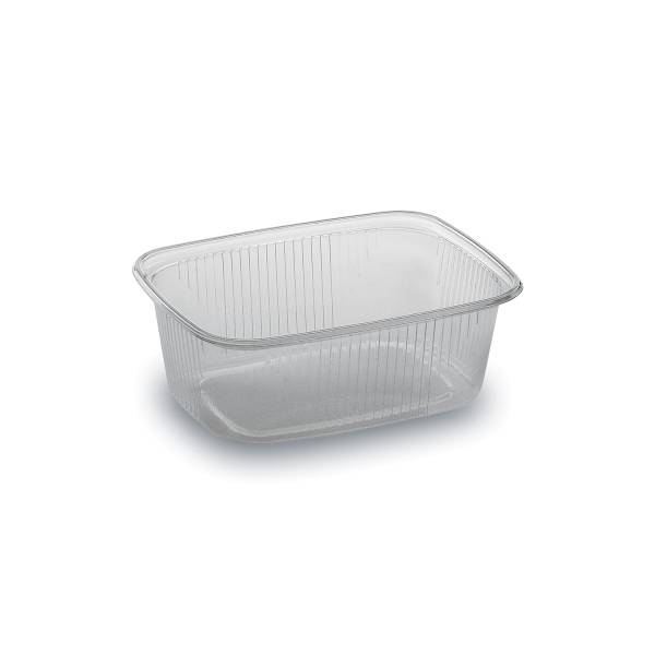 Rechteckbecher (PP) klar 108 x 81 mm 200ml – 100 Stück