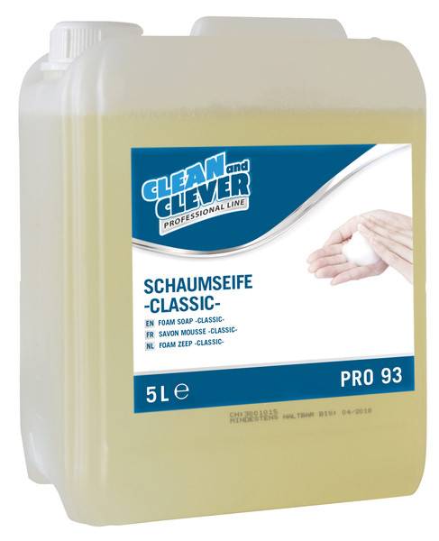 CLEAN and CLEVER Schaumseife Classic PRO 93, Kanister à 5 Liter
