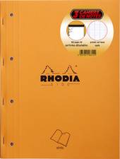 RHODIA Arbeitsblock, DIN A4, kariert, 3er Pack
