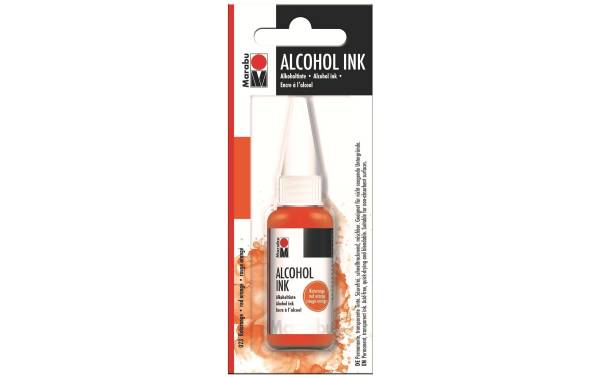 Marabu permanente Tinte Alcohol Ink, rotorange, 20 ml