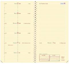 QUO VADIS Agenda de poche "Italnote S" 2024, 88 x 170 mm