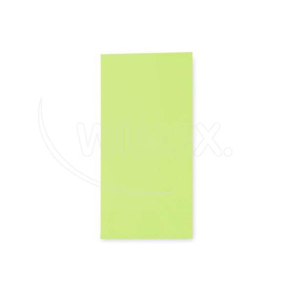 Serviette 1,8 Falz 3-lagig gelbgrün 33 x 33 cm – 250 Stück