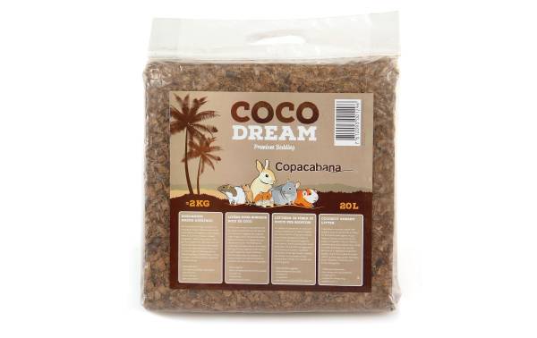 Copacabana Einstreu Cocodream, 2.2 kg