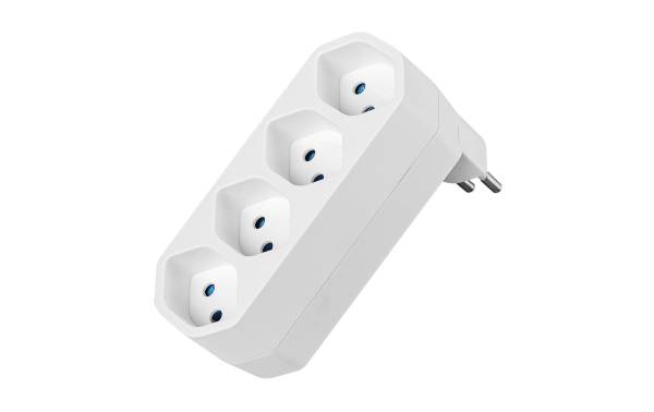 STEFFEN Manta Mehrfachadapter 4xT13 drehbar 4