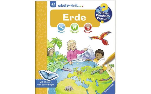 Ravensburger Kinder-Sachbuch WWW Aktiv-Heft Erde