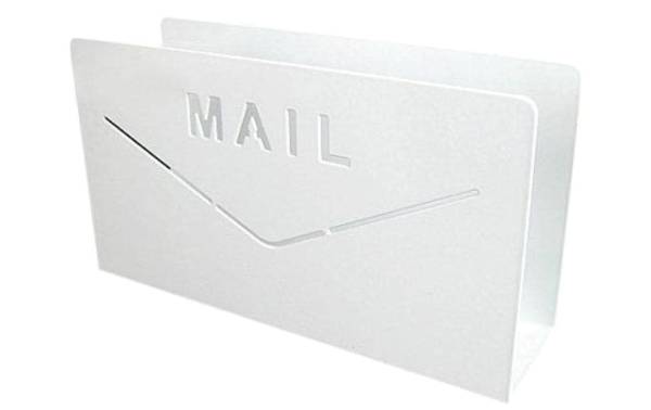 Briefständer MAIL Metall 18x10x5cm weiss TRENDFORM GK3510