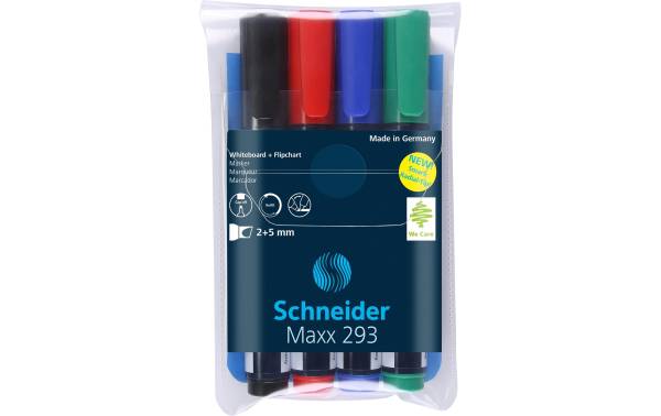 Schneider Whiteboard-Marker Maxx 293 E-4 4er Etui