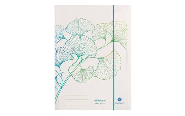 herlitz Sammelmappe GREENline Ginkgo, A4