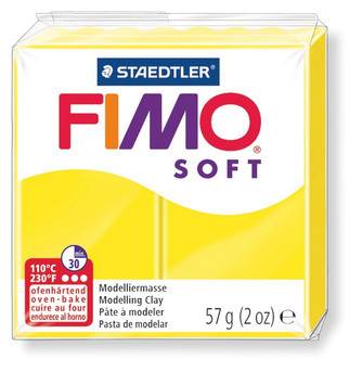 Knete Soft 57g gelb FIMO 8020-10