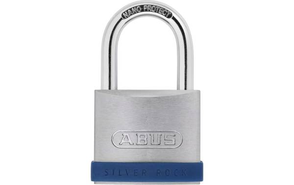 Abus Vorhängeschloss Silver Rock 5/55 Silber Zink