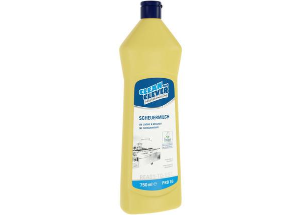 CLEAN and CLEVER Scheuermilch PRO 16, 12 Flaschen à 750 ml