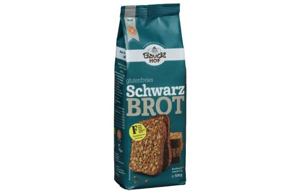 Bauckhof Backmischung Bio Schwarzbrot glutenfrei 500 g