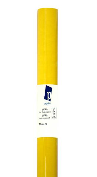 Kraft-Geschenkpapier 70cmx4m gelb NEUTRAL 445069
