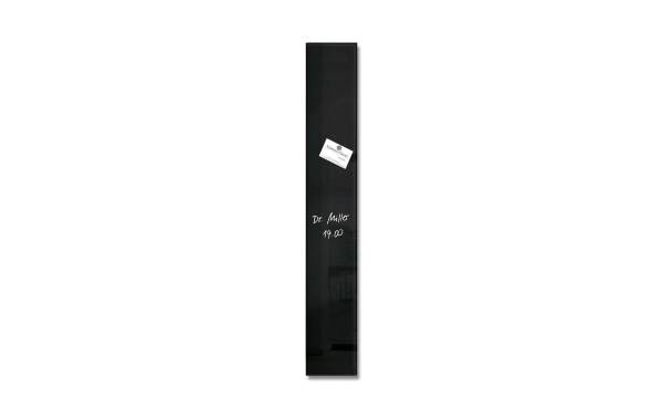 Magnettafel Glas schwarz 120x780x15mm SIGEL GL100