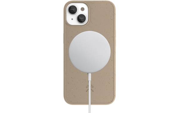 Woodcessories Back Cover Bio Case MagSafe iPhone 14 Plus Taupe