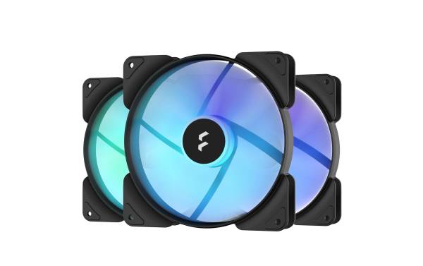 Fractal Design PC-Lüfter Aspect 14 RGB PWM Schwarz 3 Stück