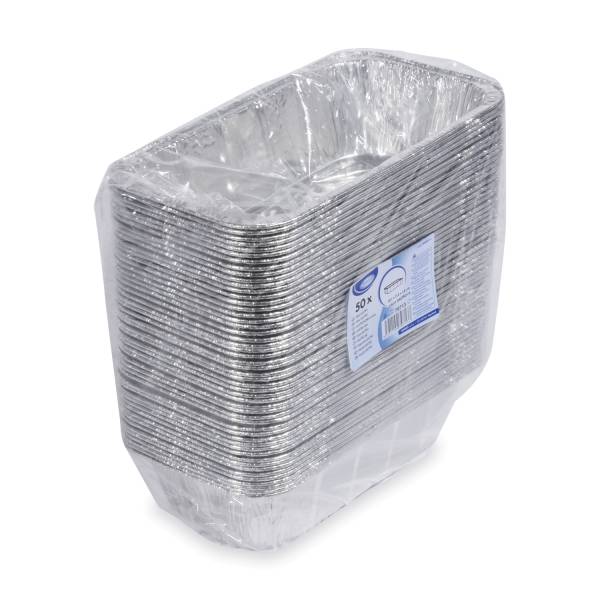 Schale (ALU) Gastro eckig 321 x 173 x 76 mm 2730ml 1,3 – 50 Stück