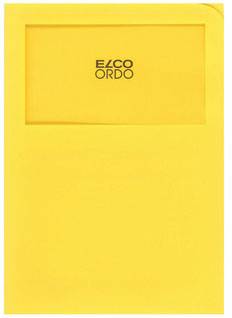 Sichthülle Ordo Classico A4 intensivgelb,o.Linien 100 Stück ELCO 29469.72