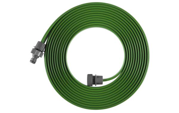 Gardena Schlauchregner 7,5 m mit Armaturen, grün