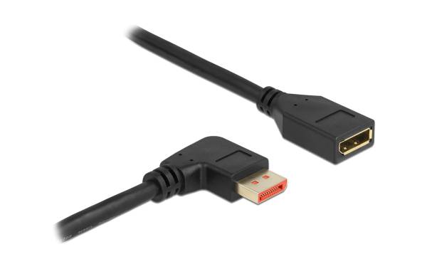Delock Verlängerungskabel Rechts gewinkelt DisplayPort, 1 m