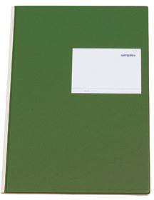 Statistikbuch A4 4 Kolonnen, grün 80 Blatt SIMPLEX 19089