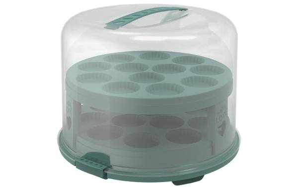 Rotho Tortenbutler Fresh XL Grün/Transparent