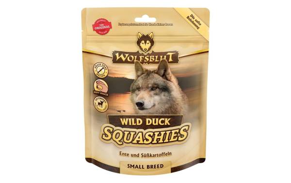 Wolfsblut Softer Snack Squashies Wild Duck Small Breed, 350 g
