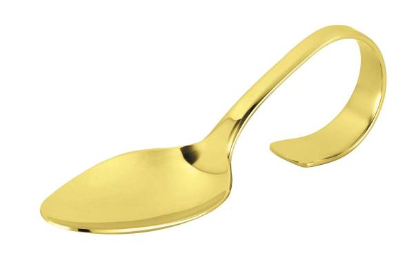 Paderno Fingerfood-Löffel 12 cm 1 Stück, Gold
