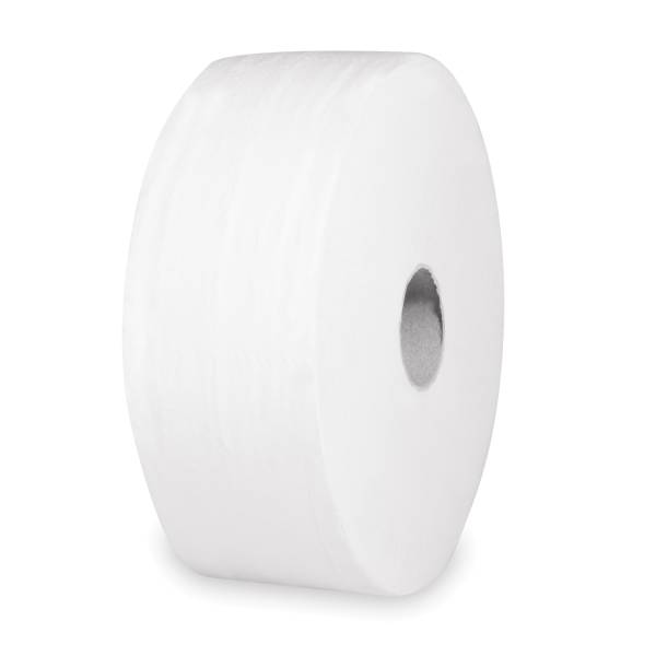 Toilettenpapier (Tissue) 2-lagig geprägt weiß JUMBO 27cm 340m - 6 Stück