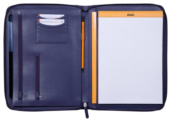 RHODIA Konferenzmappe A4 168120C blau