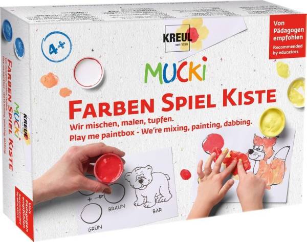 KREUL Fingerfarbe 'MUCKI', 5 x 50 ml Set