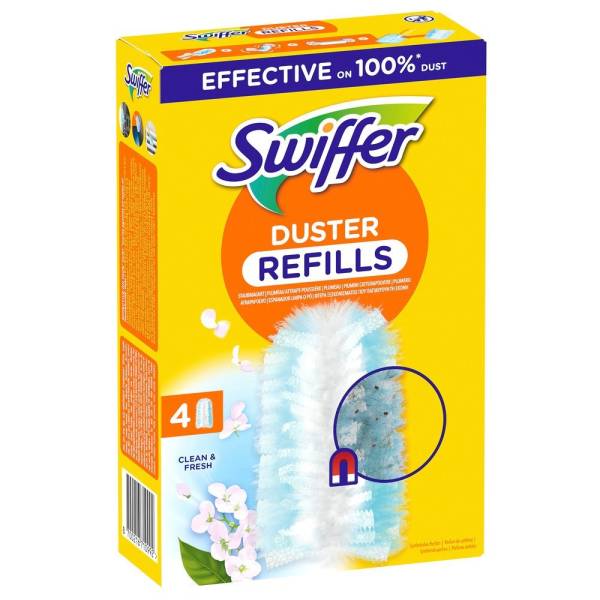Swiffer Staubmagnet Tücher mit febreze-Duft, 18er Pack