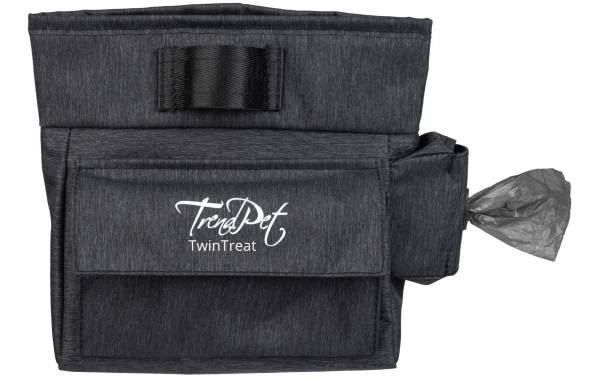 TrendPet Snack-Tasche TwinTreat, Grau