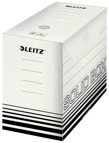 Archiv-Box Solid A4 weiss LEITZ 61290001